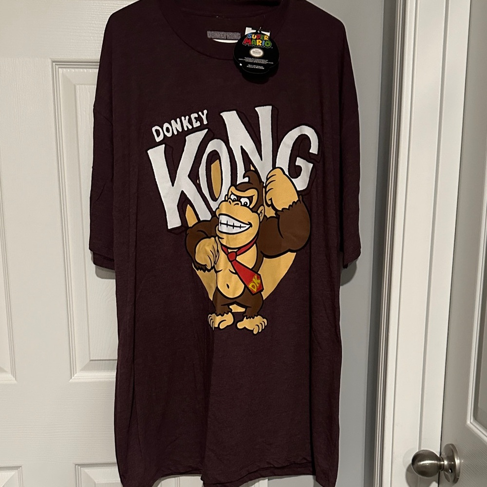 Donkey Kong Graphic T-Shirt big and tall size 3xlt new Nintendo